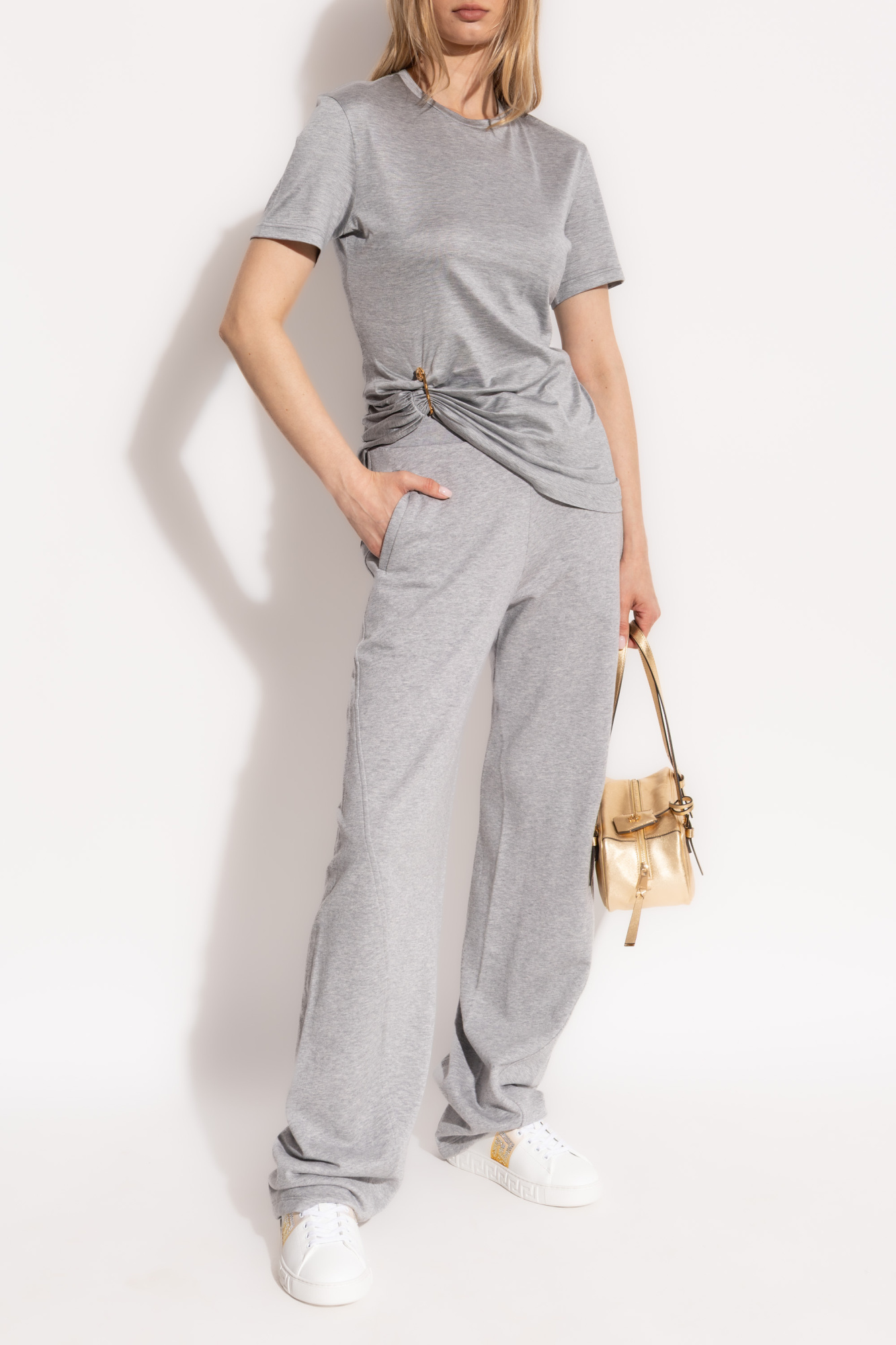 Versace Top with decorative safety pin | Women's | Vitkac